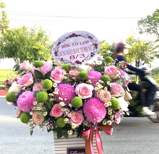 Mẫu hoa khai trương 8