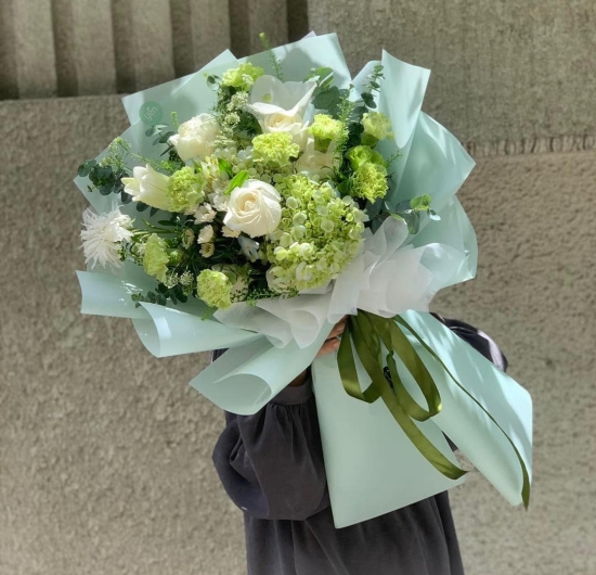 Mẫu Hoa Chúc Mừng 19
